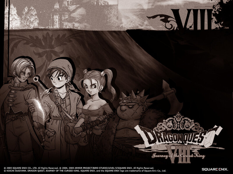 Dragon Quest VIII promotional art