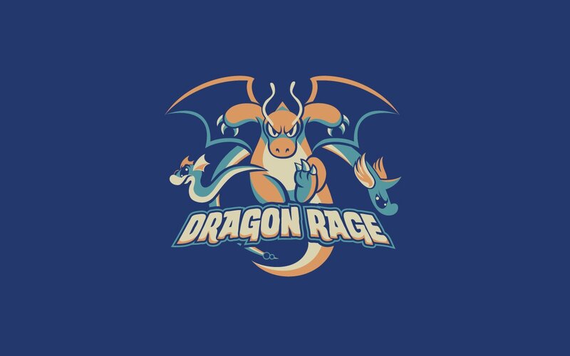 Dragon Rage logo design