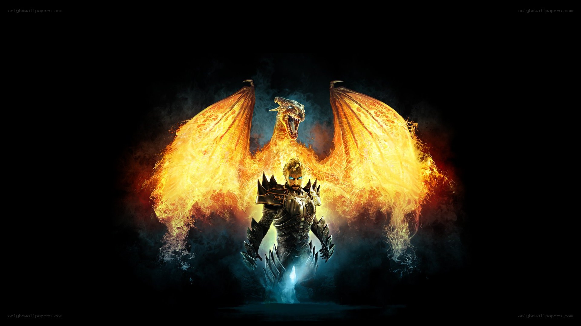 dragon rider fantasy artwork