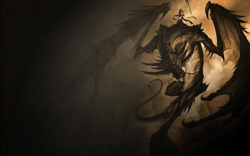 Dragon Rider on a Dragon