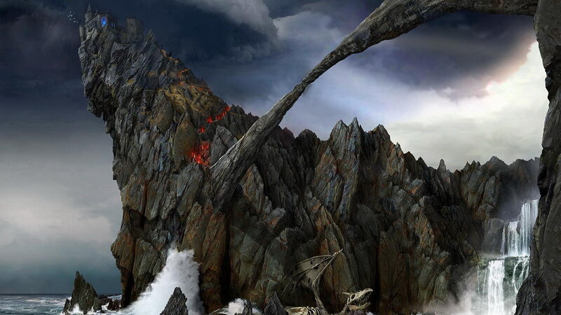 dragon's skull mountain
