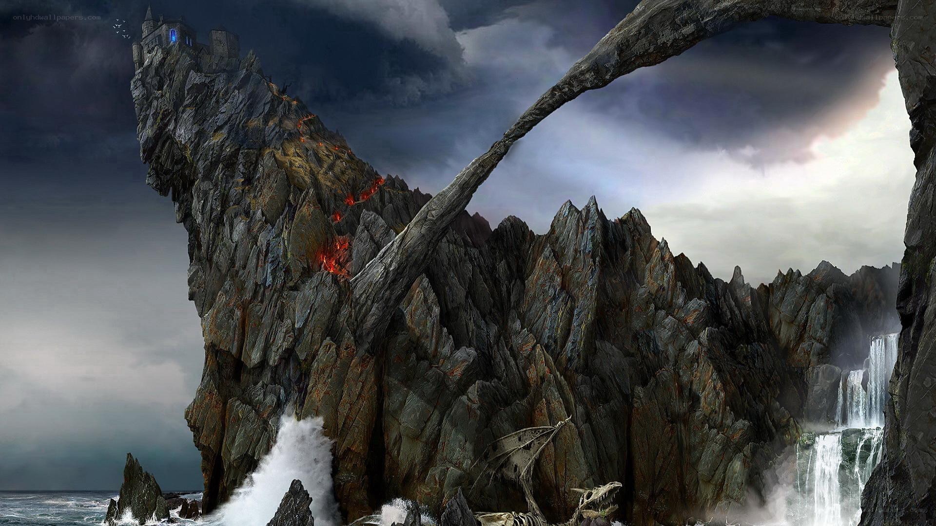 dragon's skull mountain