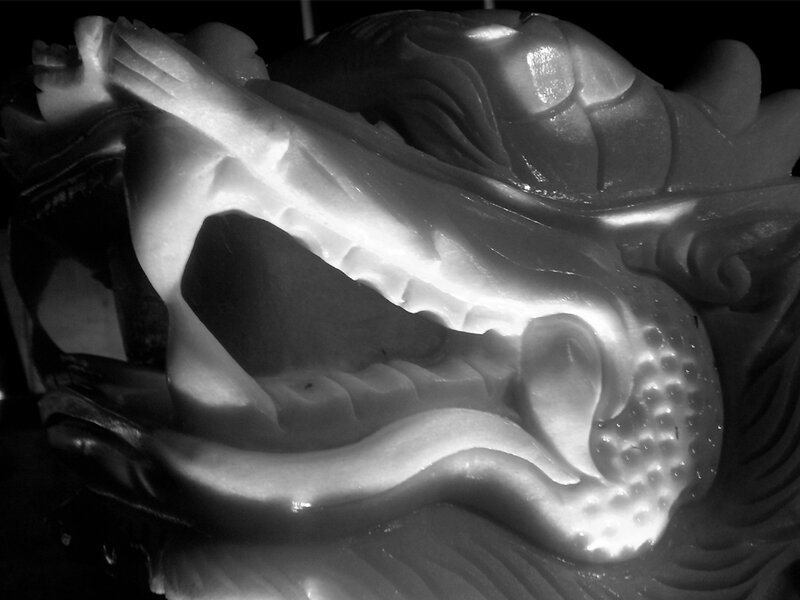 Dragon Sculpture Mouth