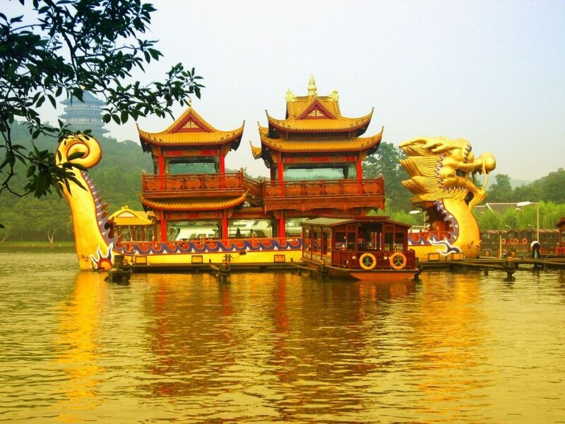 Dragon-shaped Boat