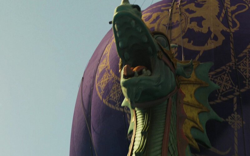 Dragon-shaped Hot Air Balloon