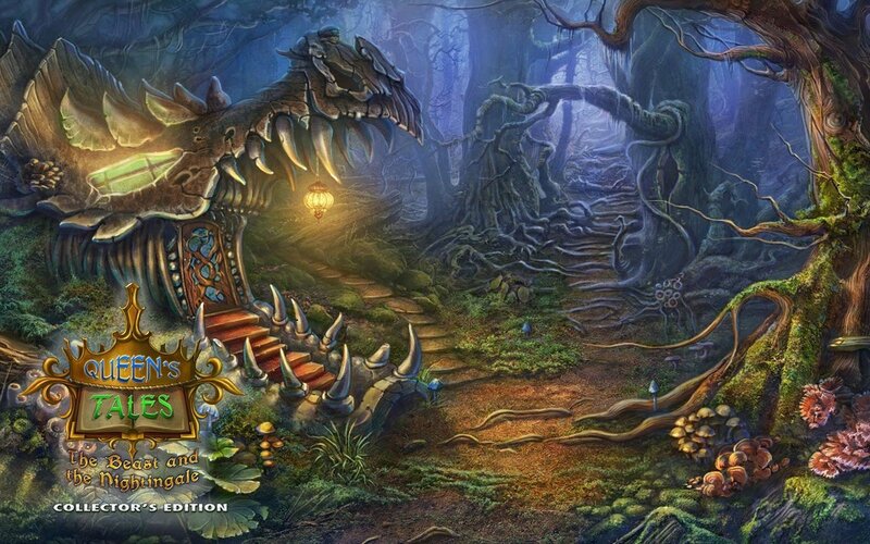 Dragon-shaped House in Forest