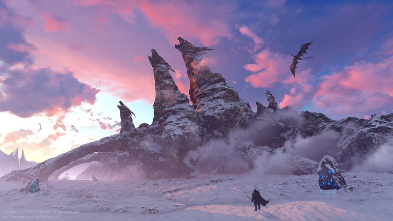 Dragon-shaped Rock Formations