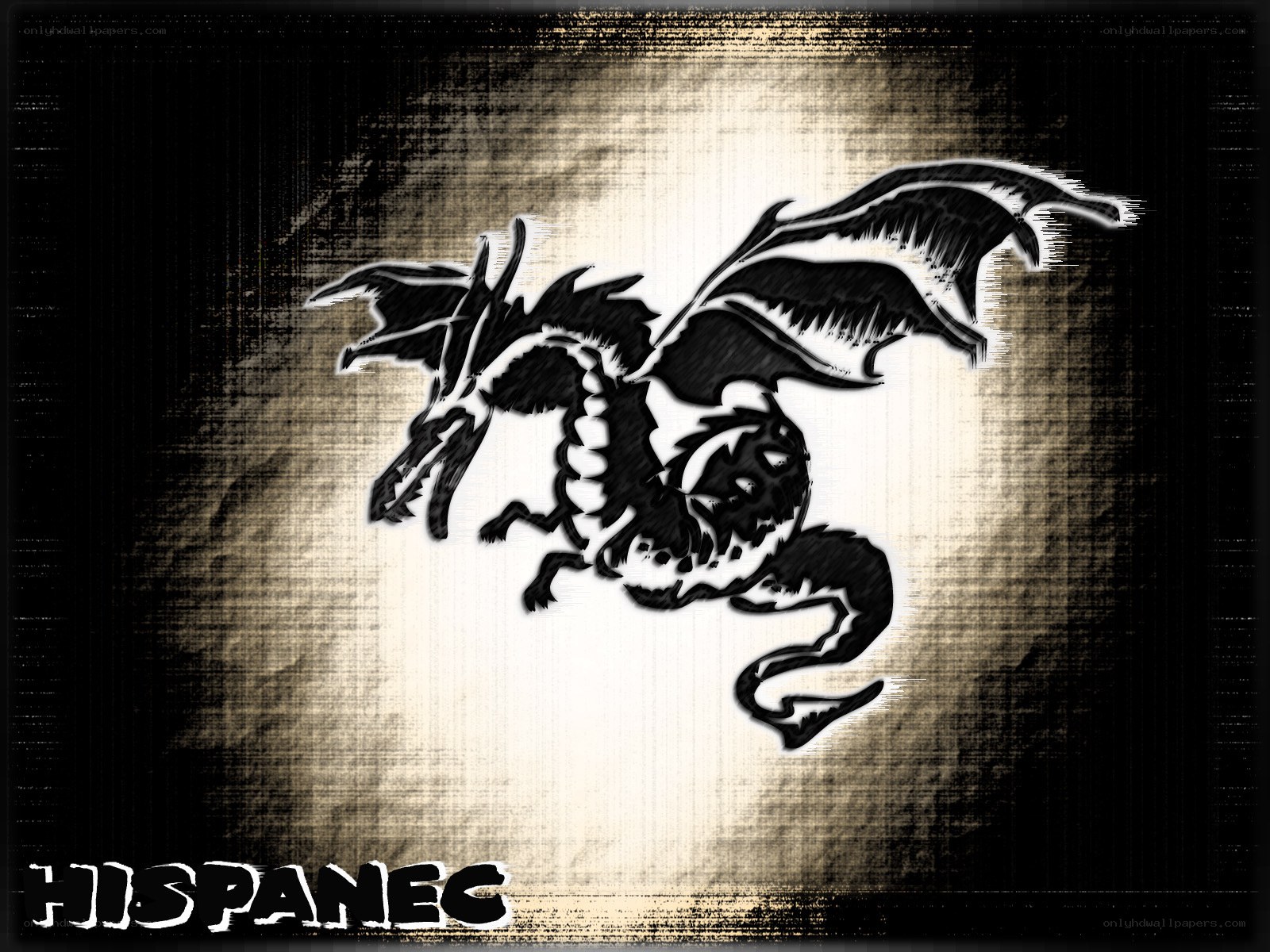dragon silhouette artwork