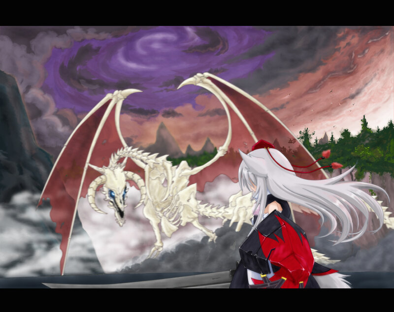 dragon skeleton encounter