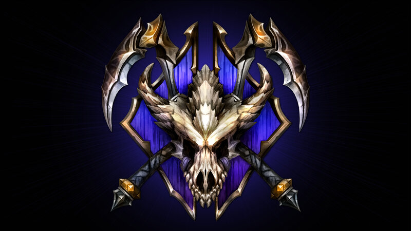 Dragon Skull and Axes