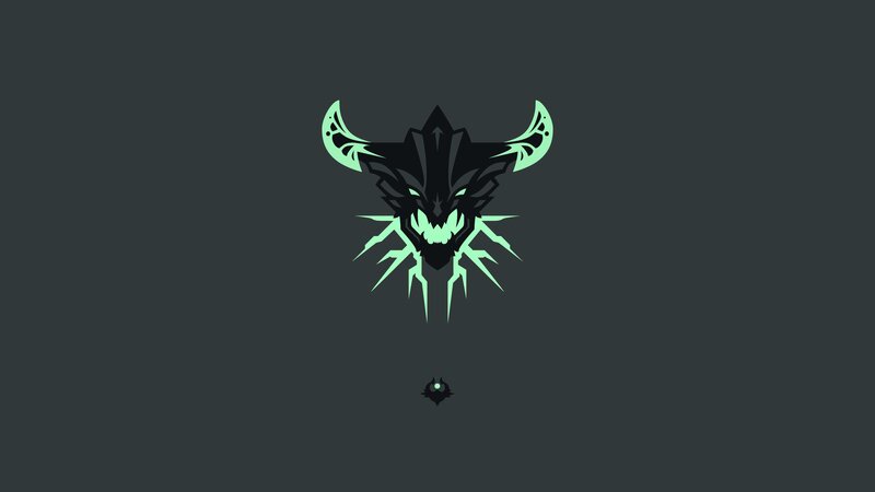 Dragon Skull Logo