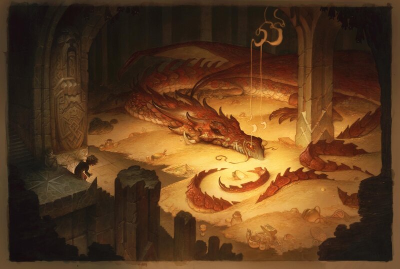 Dragon Sleeping in Dungeon