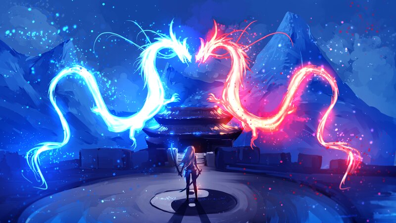 Dragon Spirits Duel