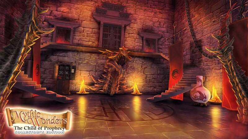 Dragon Statue in Dungeon — Red
