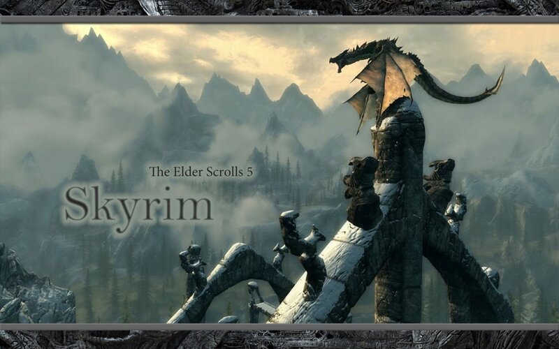 Dragon Statue in Mountains