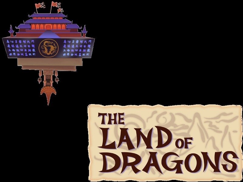 Dragon-themed Sign