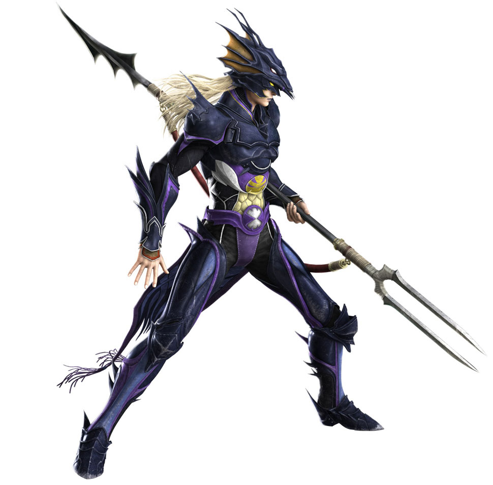 dragon-themed warrior character
