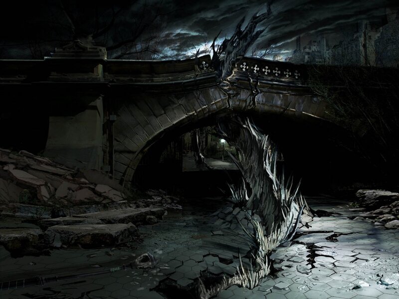 Dragon under Bridge