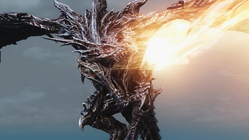 dragon unleashing fiery breath