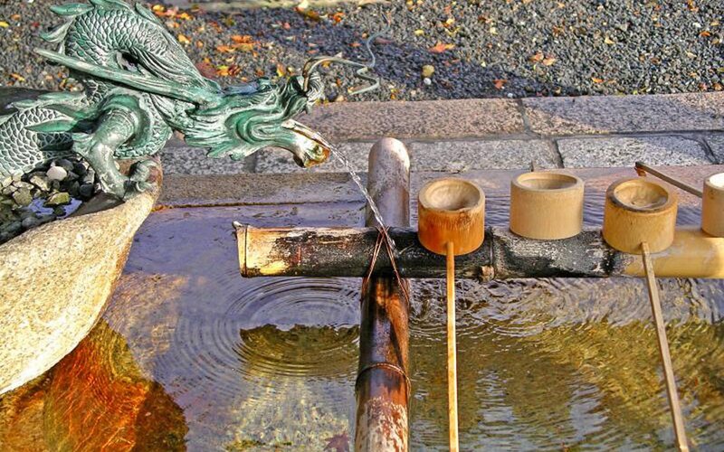 Dragon water fountain