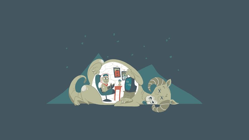 dragon with a human inside