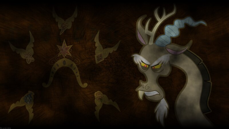 Dragon with Antlers — Brown