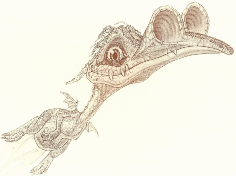 dragon with baby dragon