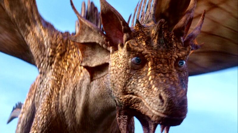 Dragon with Blue Eyes