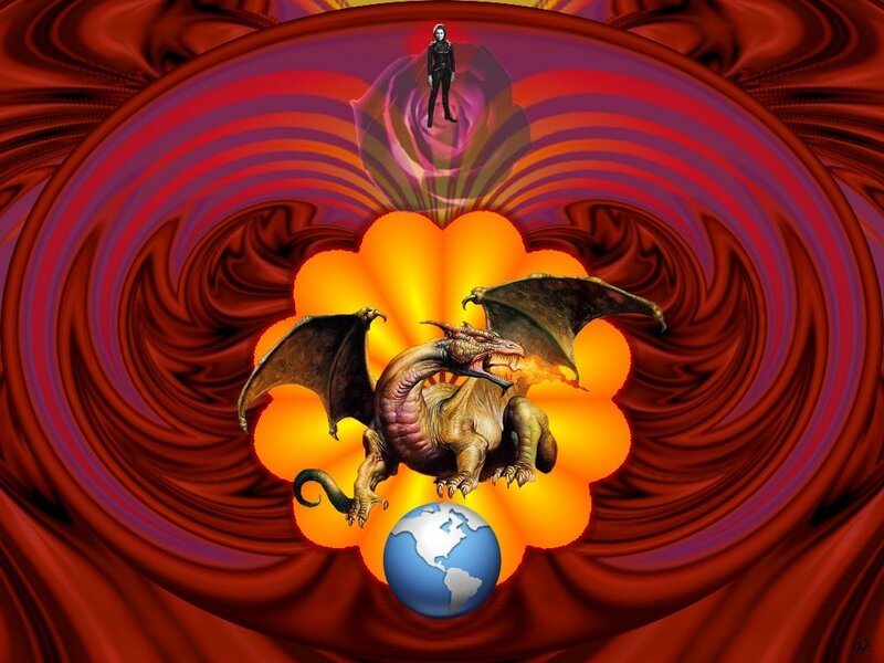 Dragon with Globe