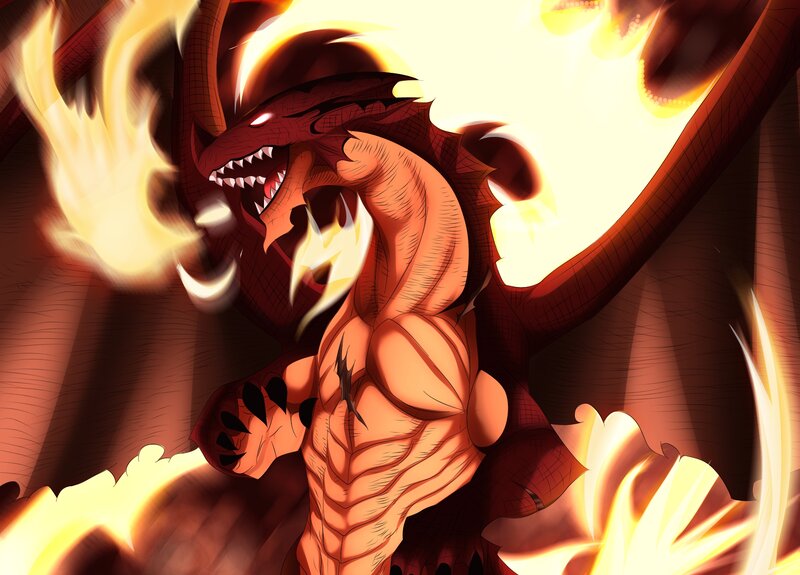 Dragon with Human Torso