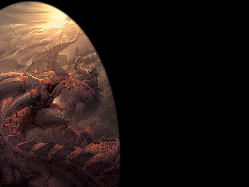 Dragon with Rider