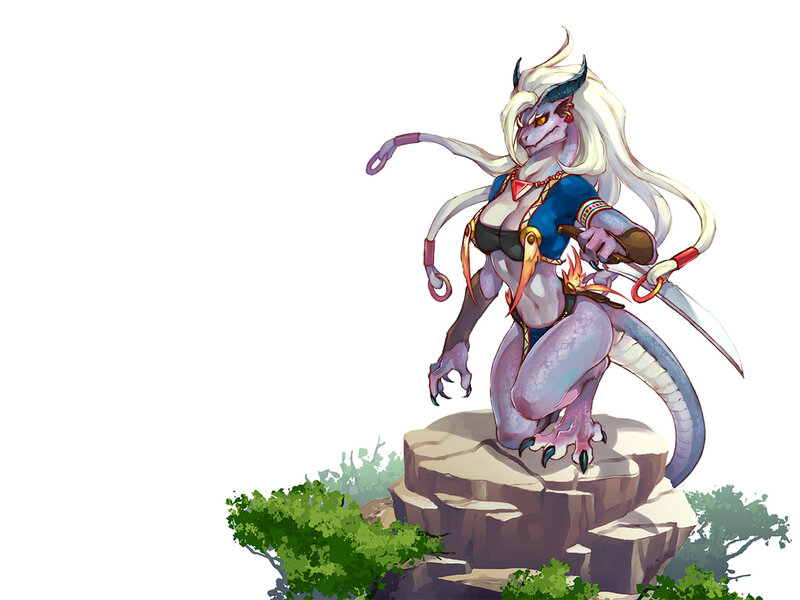 dragon woman warrior