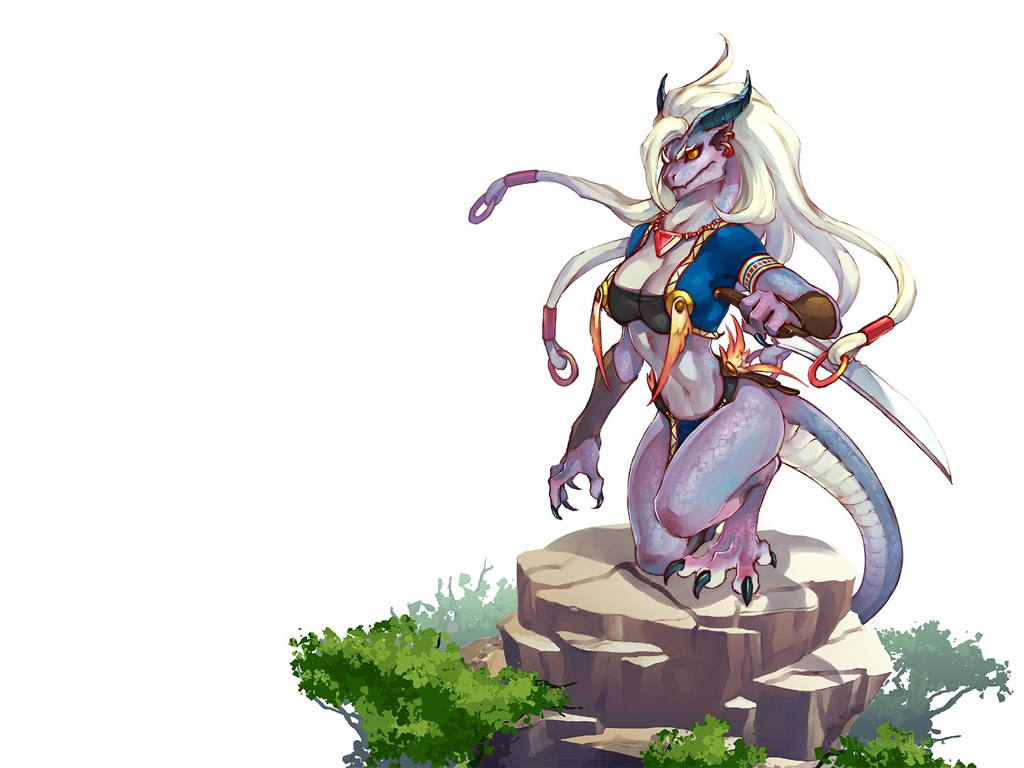 dragon woman warrior