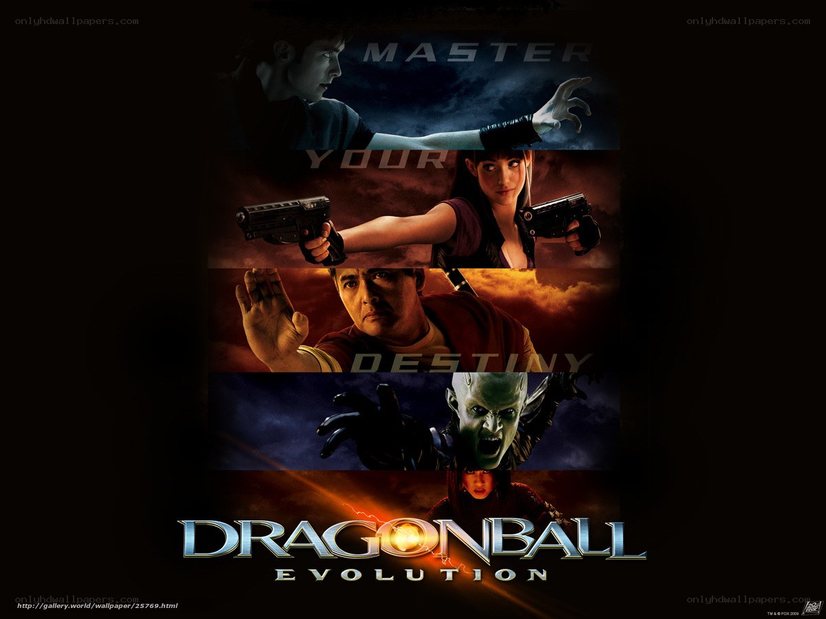 Dragonball Evolution movie poster