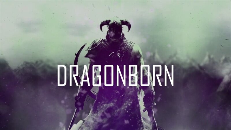Dragonborn Warrior — Purple