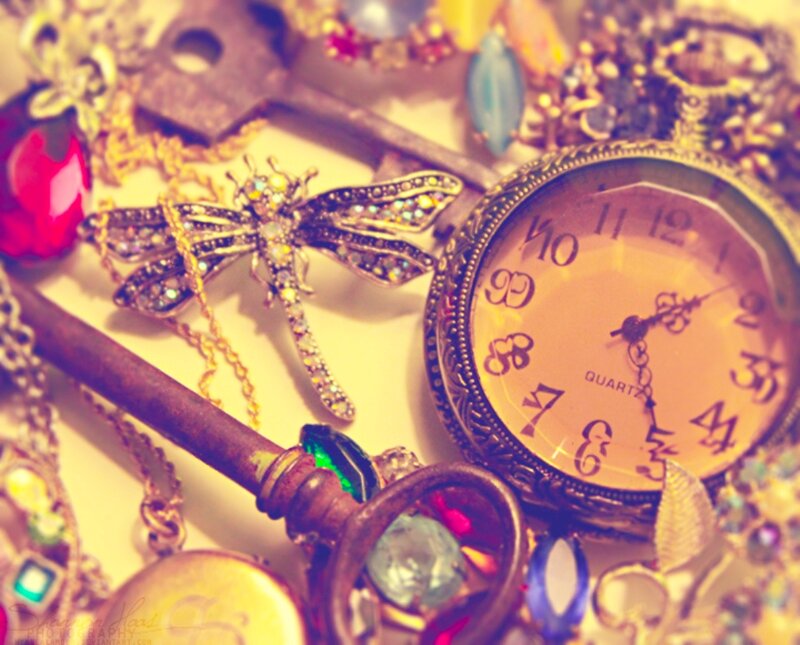 Dragonfly Brooch and Pocket Watch