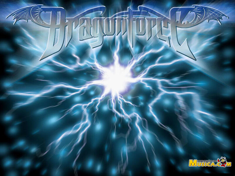 Dragonforce logo with lightning