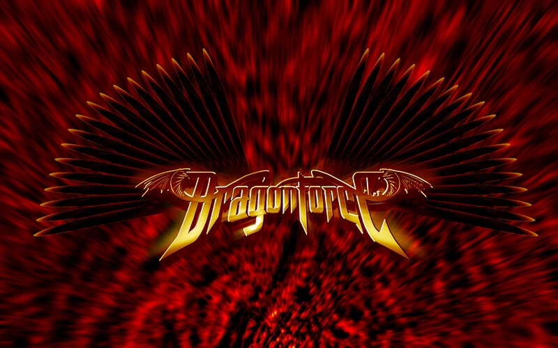 Dragonforce logo with wings