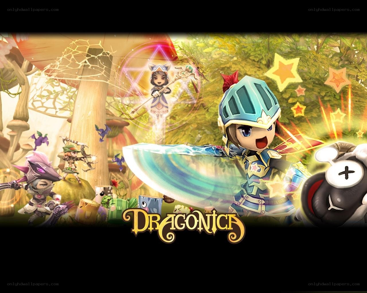 Dragonica game art