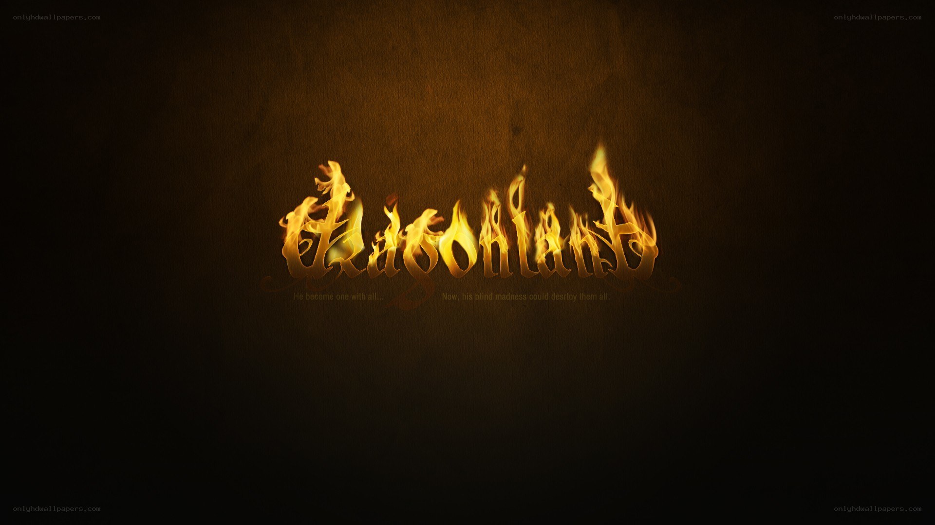 Dragonland title screen