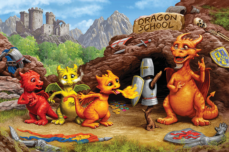 Dragons at Dragon School