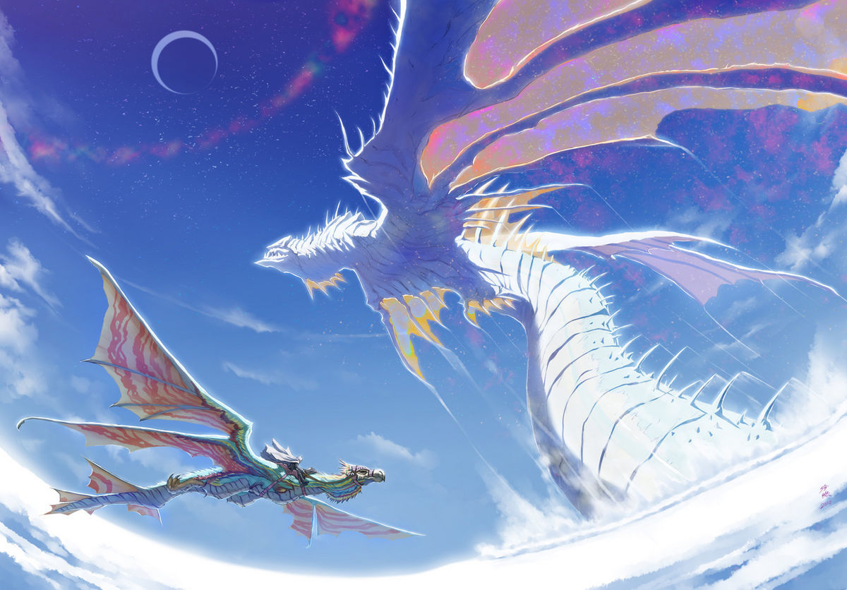 Dragons in the sky
