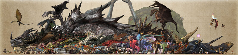Dragons of the Final Fantasy series