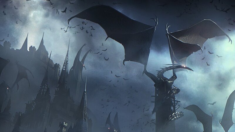 Dragons over Castle