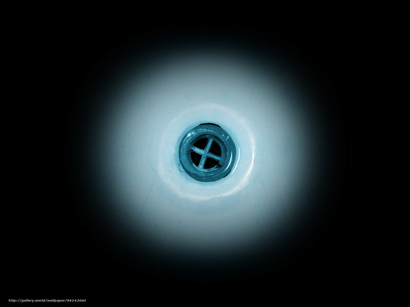 drain in a sink