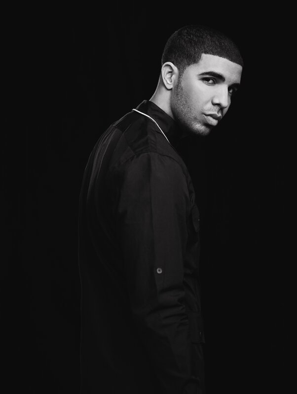 Drake in black jacket