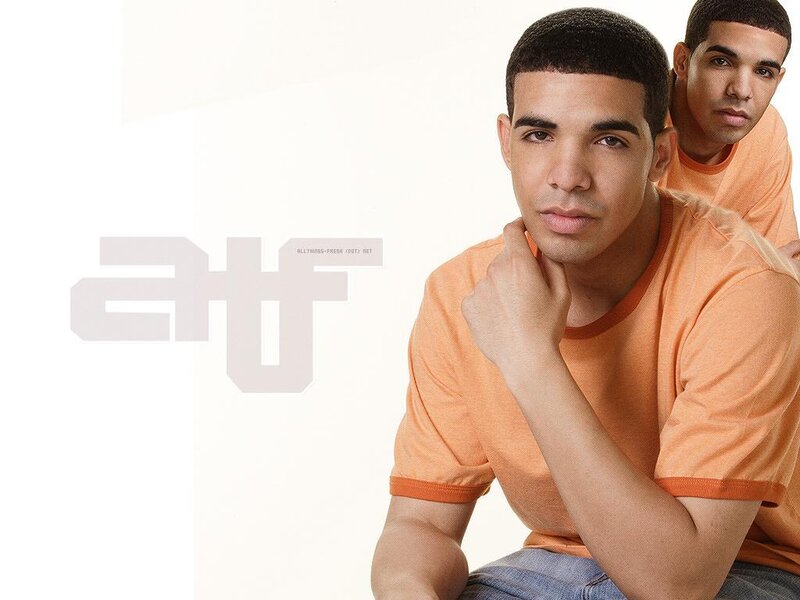 Drake in Orange Shirt