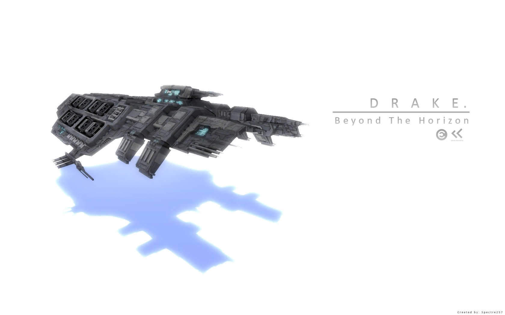 Drake spaceship concept art