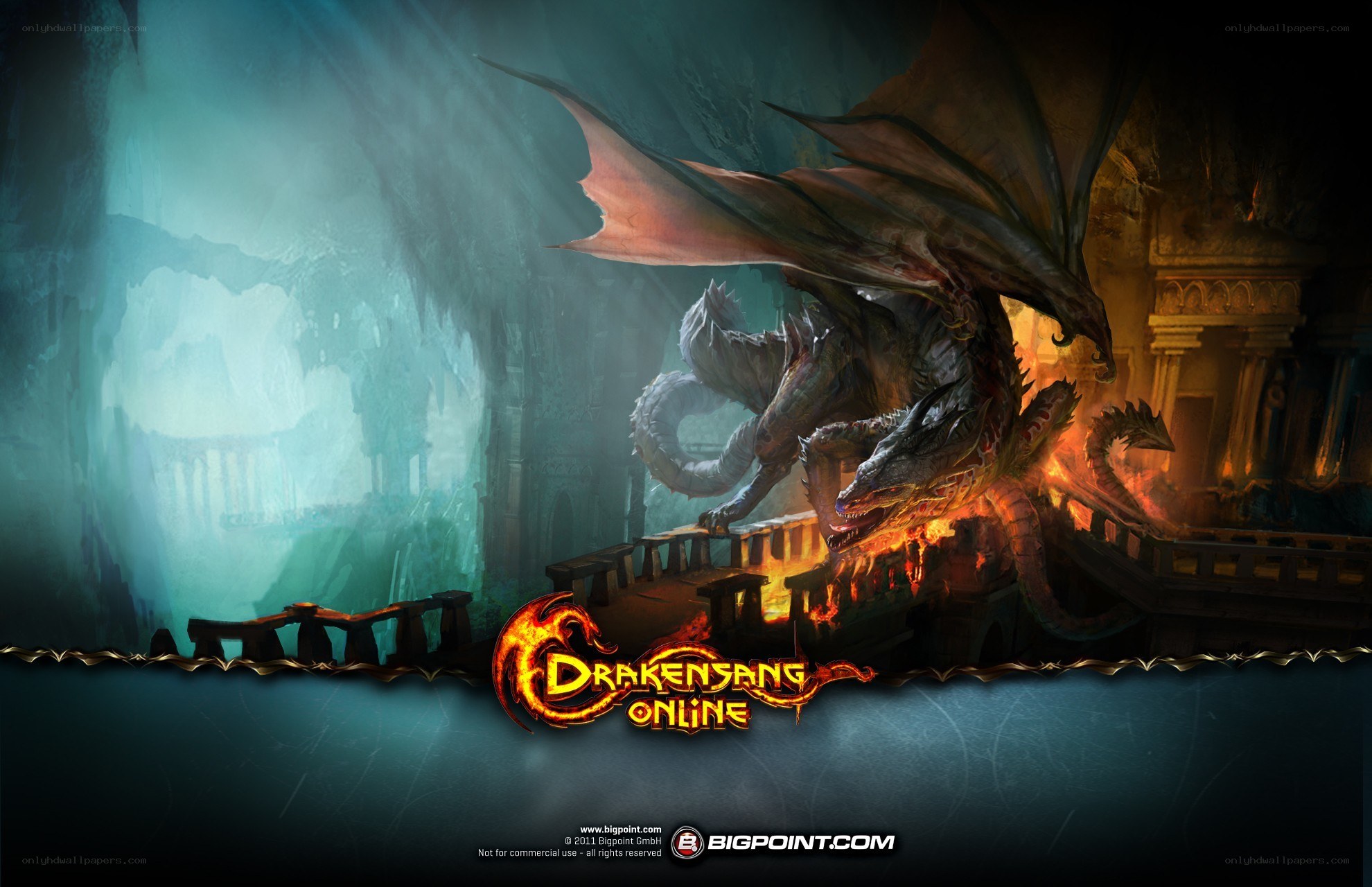 Drakensang Online dragon artwork