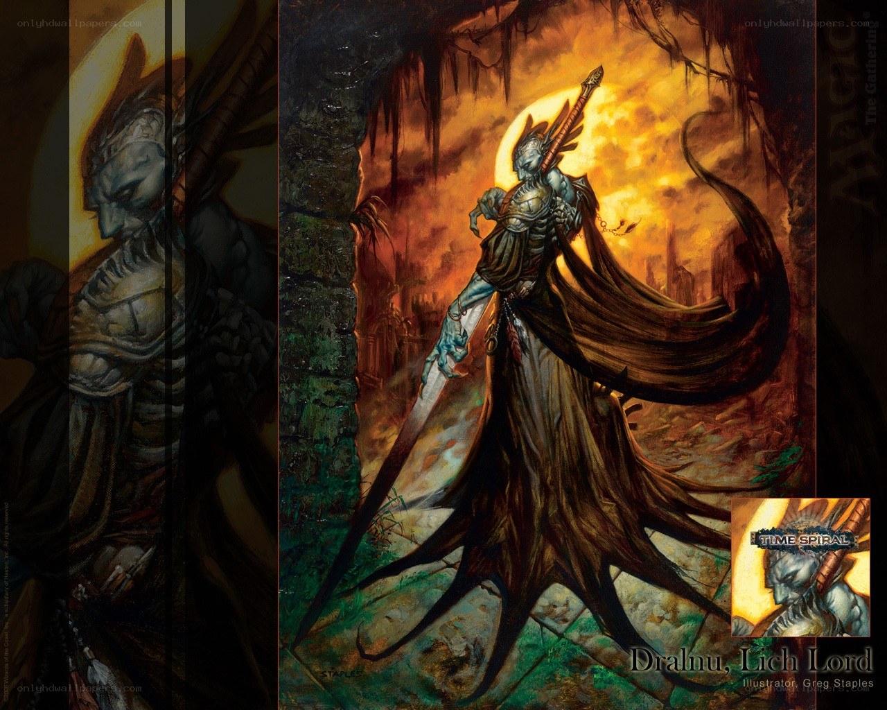 Dralnu, Lich Lord artwork
